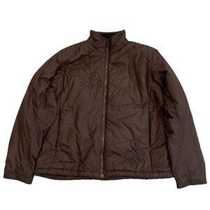 Columbia Sportswear Women's XL Brown Interchange Jacket